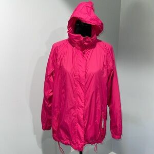 Women's Regatta Great Outdoors Waterproof Pink Jacket Hooded Full Zip UK Size 14